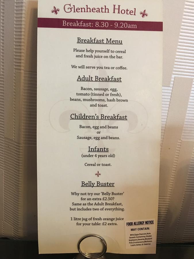 Glenheath Hotel Blackpool Extérieur photo